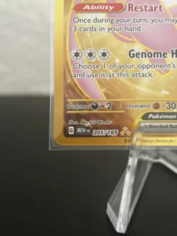 Pokemon Mew ex 205/165 SV: 151 (Gold) Full Art Holo NM/M - Image 4