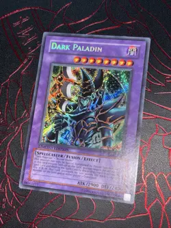 Dark Paladin Dmg-001 Duel Master's Guide Limited Edition Secret Rare Yugioh - Image 2