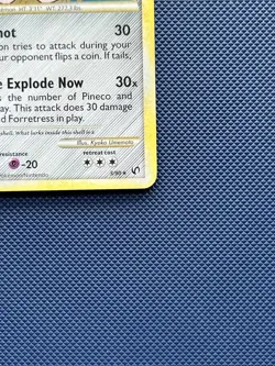 Forretress 3/90 Heart Gold Soul Silver Undaunted Holo Rare Pokemon Card - LP - Image 5