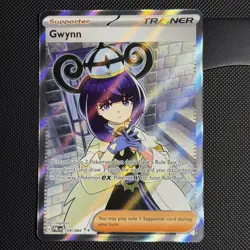 Gwynn 109/084 - Ultra Rare Trainer - Pitch Black - NM/M - Image 1