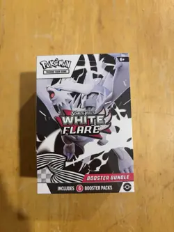 Pokemon TCG White Flare Booster Bundle Factory Sealed 6 Packs NEW - Image 1
