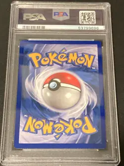 Pokemon Card Machoke 34/102 Shadowless Base Set Graded PSA 9 MINT - Image 2
