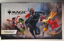 Magic The Gathering - Marvel Super Heroes Play Booster Box - New And Sealed - Image 1