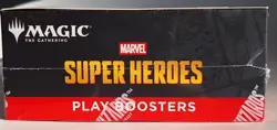 Magic The Gathering - Marvel Super Heroes Play Booster Box - New And Sealed - Image 2