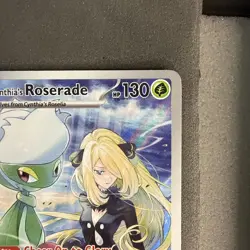 Pokemon TCG Cynthia's Roserade Card 184/182 Destined Rivals English Edition - NM - Image 5