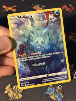 Pokemon Cards Manaphy GG06/GG70 Galarian Gallery Crown Zenith - (NM) #6 - Image 2
