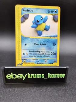 Squirtle 131/165 Expedition Base Set Regular (LP+) - Image 1