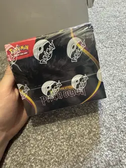 Pokemon Black Pitch Booster Box Sealed 36 Packs Brand New TCG - Image 1