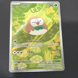 Rowlet - 082/080 - AR - Nihil Zero - Japanese - Pokemon Card - NM/M - Image 1