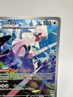 Silvally 095/084 Illustration Rare IR Pokemon TCG Pitch Black NM English - Image 4
