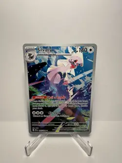 Silvally 095/084 Illustration Rare Pokemon TCG Pitch Black IR Full Art NM ME05 - Image 1