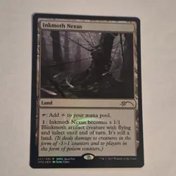 Inkmoth Nexus WMCQ Promo Cards Promo Land English MTG 2017 001/001 - Image 1