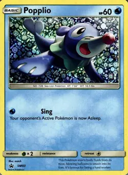 Popplio General Mills Promo SM03 Holo Miscellaneous Cards & Products Pokemon NM - Image 1