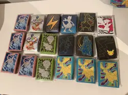 Pokemon TCG ETB Card Sleeves - Lot of 18 Brand New Sleeves - Image 1