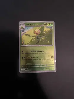 Pokemon TCG English Leavanny 003/086 Masterball master ball Card slight crease - Image 1