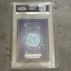PSA 9 WarGreymon X Antibody BT9-016 Alternate Art Signature Digimon Card 2025 - Image 2