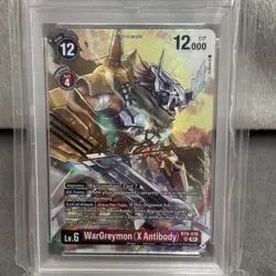 PSA 9 WarGreymon X Antibody BT9-016 Alternate Art Signature Digimon Card 2025 - Image 3