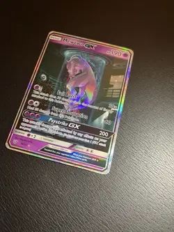 Pokemon Mewtwo GX 78/73 Shining Legends Shiny Holo Rare Full Art Card - Image 2