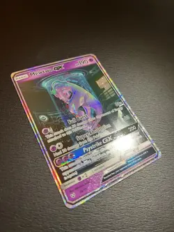 Pokemon Mewtwo GX 78/73 Shining Legends Shiny Holo Rare Full Art Card - Image 3