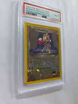 Pokemon 2003 Reverse Holo #9 Winner Promo Card Rockets Hitmonchan - Image 2