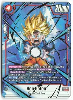 Son Goten FB08-121 SCR Secret Rare Alternate Art Dragon Ball Super Card - Image 2