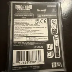 Dragon Ball Super Card Game Bandai Fest Exclusive Bunny Bulma Sleeves Sealed - Image 2