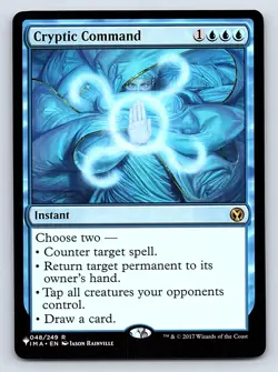 Cryptic Command (IMA) The List Reprints 048/249 R NM Magic: The Gathering - Image 1