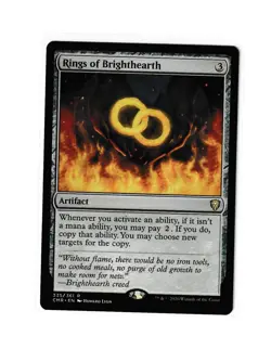 NM Rings of Brighthearth - Commander Legends MTG - Image 1