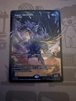 Super Shredder (Showcase) Teenage Mutant Ninja Turtles Foil MTG - Image 1