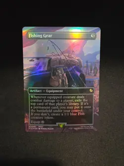 Fishing Gear (Borderless) Commander: Final Fantasy Foil - Image 1