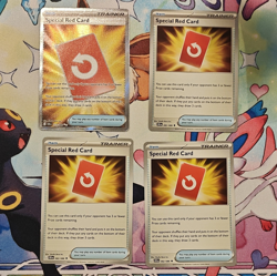 Pokemon TCG Special Red Card 082/086 English 1 full plus 3 FREE commons - Image 1