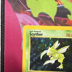 Scyther 10/64 Jungle Holo Rare 70HP English 1999 Wizards Pokemon Card - Image 2