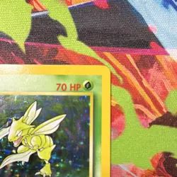 Scyther 10/64 Jungle Holo Rare 70HP English 1999 Wizards Pokemon Card - Image 3