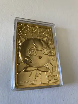 Burger King Jigglypuff Pokemon 1999 Limited Edition Gold Metal Foil Card - Image 4