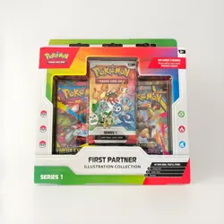 Pokemon TCG First Partner Illustration Collection Series 1 Sealed New - Image 1
