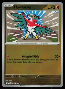 Hawlucha 046/088 Common Perfect Order Pokemon Reverse Holo Near Mint - Image 1