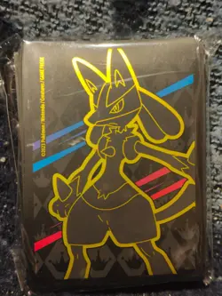 Crown Zenith Lucario Pokemon TCG ETB 65 Card Sleeves New & Sealed - Image 1