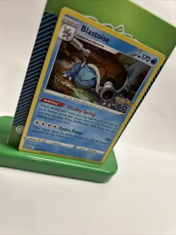 Holo Blastoise 017/078 Rare Pokemon GO Near Mint - Image 2