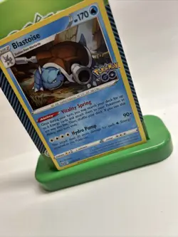 Holo Blastoise 017/078 Rare Pokemon GO Near Mint - Image 3