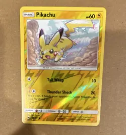Pokemon TCG Pikachu SM-Burning Shadows 40/147 Reverse Holo Common 60 HP English - Image 1