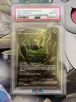 PSA 10 WO-CHIEN Ex 257/193 SIR Holo Rare Paldea Evolved 2023 Pokemon | Full Art - Image 1