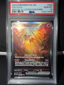 Chi-Yu EX 259/193 Paldea Evolved Special Illustration Rare Pokemon TCG PSA 10 - Image 1