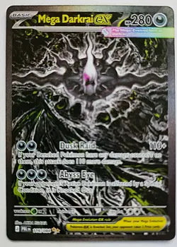 Mega Darkrai ex 116/084 Pitch Black Special Illustration Rare PokemonTCG English - Image 1