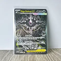 Mega Darkrai EX 107/122 Ultra Rare Holo XY BREAKpoint EN Pokemon TCG 280HP - Image 1