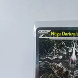 Mega Darkrai EX 107/122 Ultra Rare Holo XY BREAKpoint EN Pokemon TCG 280HP - Image 2