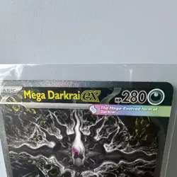 Mega Darkrai EX 107/122 Ultra Rare Holo XY BREAKpoint EN Pokemon TCG 280HP - Image 3