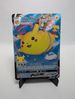 Pokemon Celebrations Flying Pikachu VMAX 007/025 Ultra Rare Holo NM - Image 1