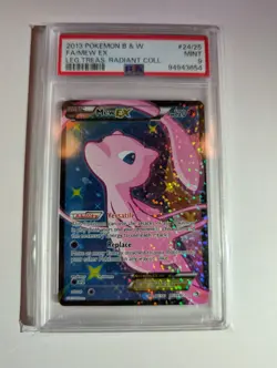 Mew EX RC24/RC25 Holo Legendary Treasures Pokemon PSA9 Vintage 2013 English - Image 1