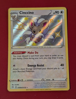 Pokemon TCG - Cinccino - SV094/SV122 Shiny - Shining Fates - Image 1