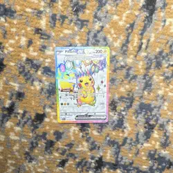 Pokemon TCG Pikachu ex 219/191 SV08 Surging Sparks Full Art Holo UR - Image 1